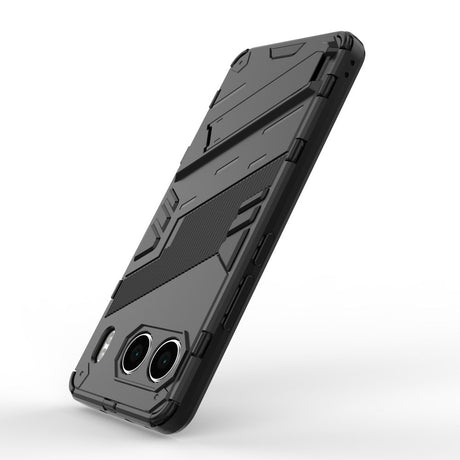 EIDERWOOD OnePlus Nord 4 (5G) Hybrid Tough Case with Kickstand - Black