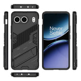 EIDERWOOD OnePlus Nord 4 (5G) Hybrid Tough Case with Kickstand - Black