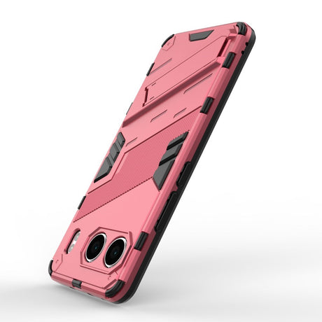 EIDERWOOD OnePlus Nord 4 (5G) Hybrid Tough Case with Kickstand - Pink