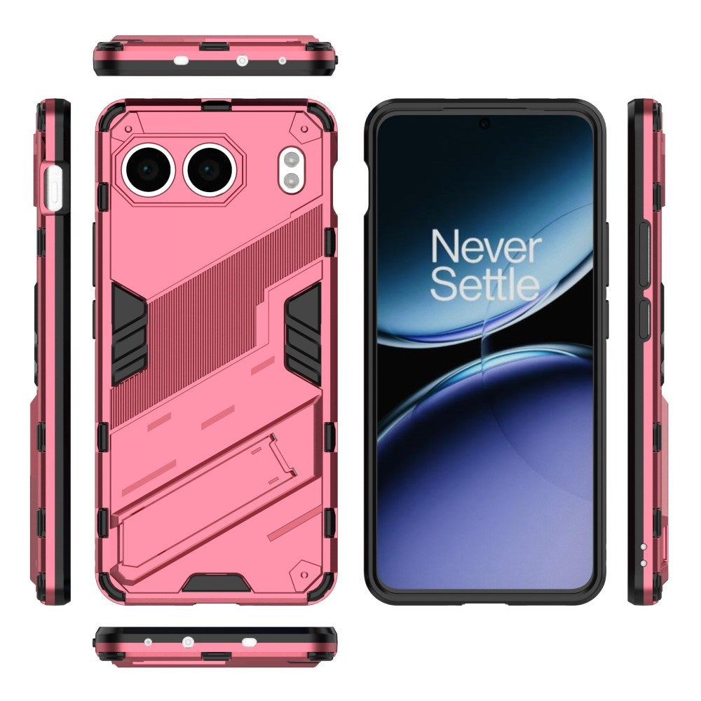 EIDERWOOD OnePlus Nord 4 (5G) Hybrid Tough Case with Kickstand - Pink