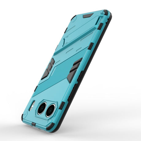 EIDERWOOD OnePlus Nord 4 (5G) Hybrid Tough Case with Kickstand - Blue