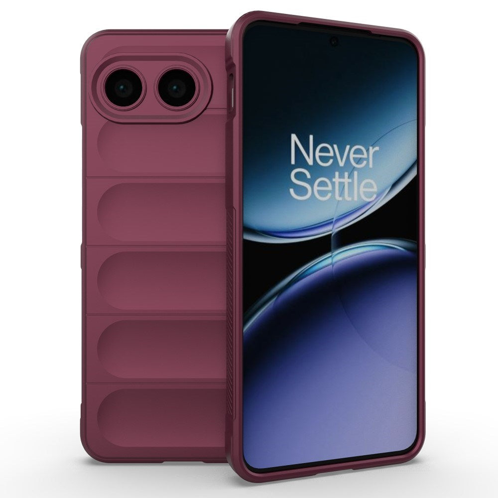 EIDERWOOD OnePlus Nord 4 (5G) Flexible Plastic Case - Dark Red