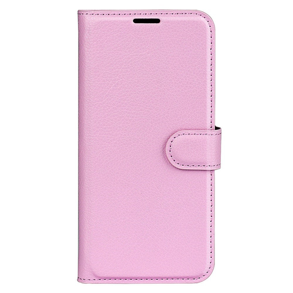 EIDERWOOD Xiaomi 14T Pro Litchi Leather Wallet Case - Pink