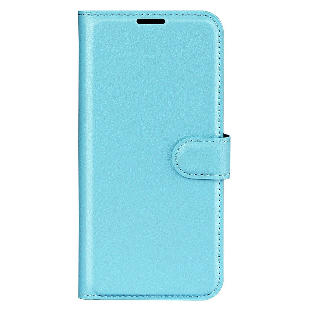 EIDERWOOD Xiaomi 14T Pro Litchi Leather Wallet Case - Blue