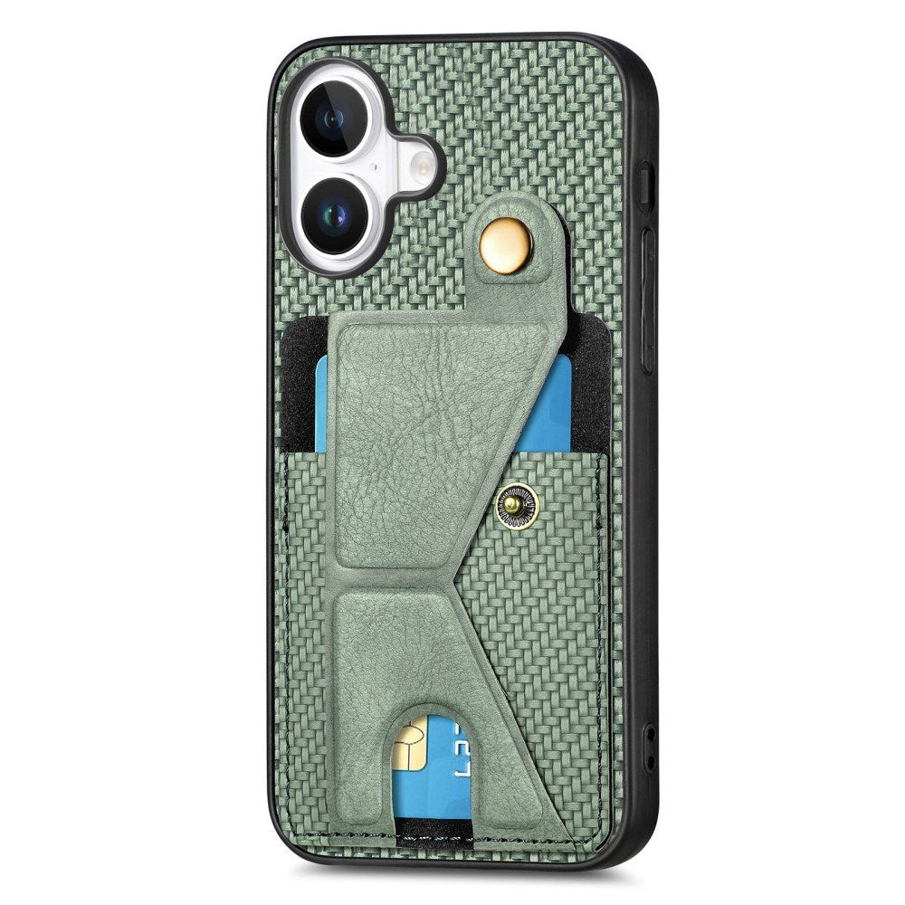 EIDERWOOD iPhone 16 Plus K-Shaped Hybrid Case - Green