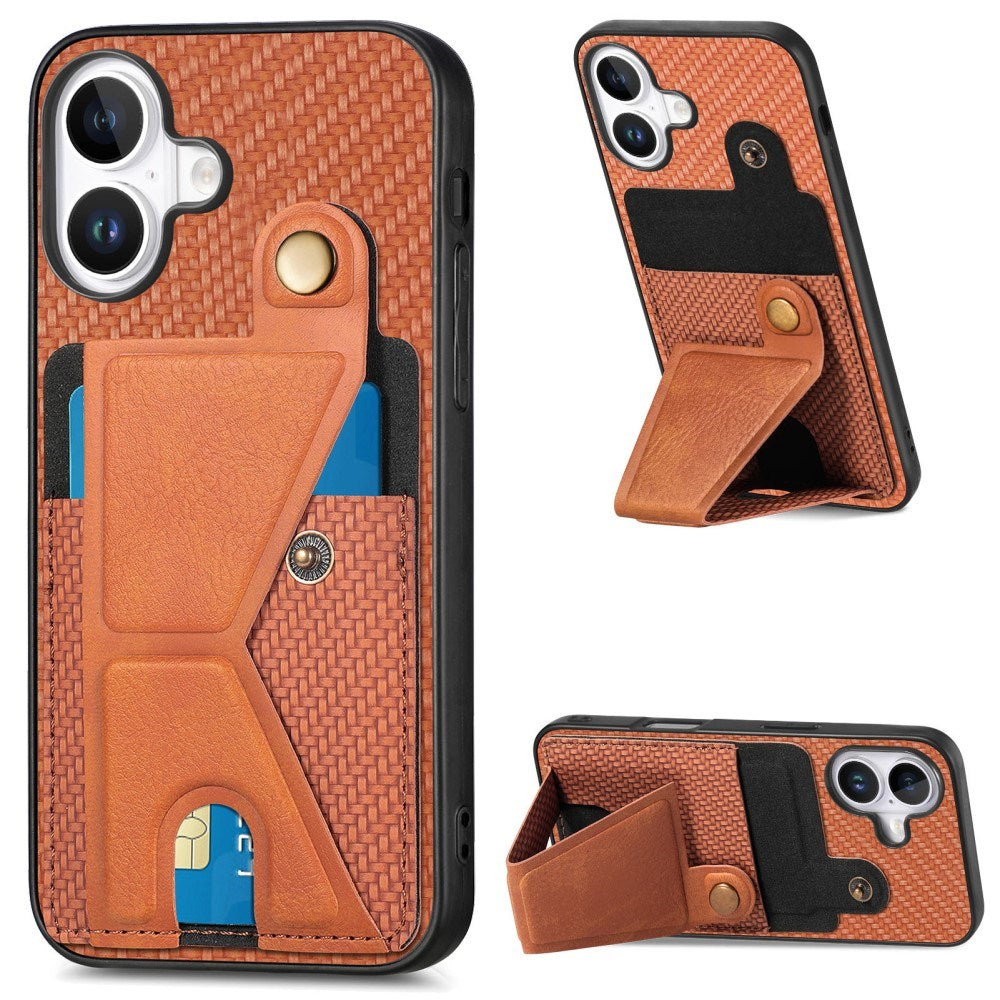 EIDERWOOD iPhone 16 Plus K-Shaped Hybrid Case - Orange