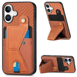 EIDERWOOD iPhone 16 K-Shaped Hybrid Case - Orange