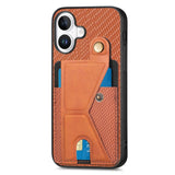 EIDERWOOD iPhone 16 K-Shaped Hybrid Case - Orange