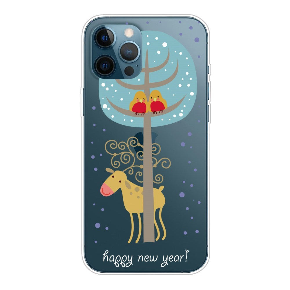 EIDERWOOD iPhone 16 Pro Max Flexible Plastic Christmas Case - Reindeer