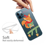 EIDERWOOD iPhone 16 Pro Max Flexible Plastic Christmas Case - Christmas Fox