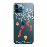 EIDERWOOD iPhone 16 Pro Max Flexible Plastic Christmas Case - Christmas Socks