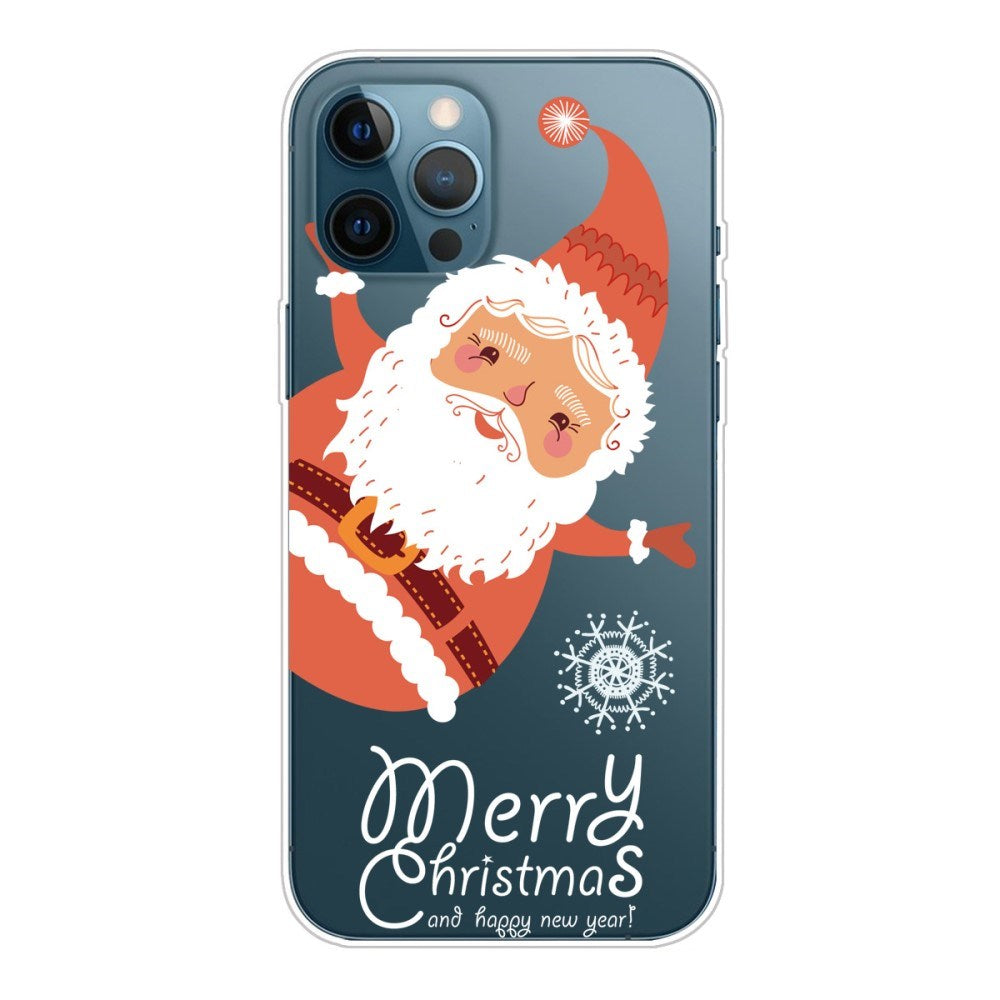 EIDERWOOD iPhone 16 Pro Max Flexible Plastic Christmas Case - Santa Claus