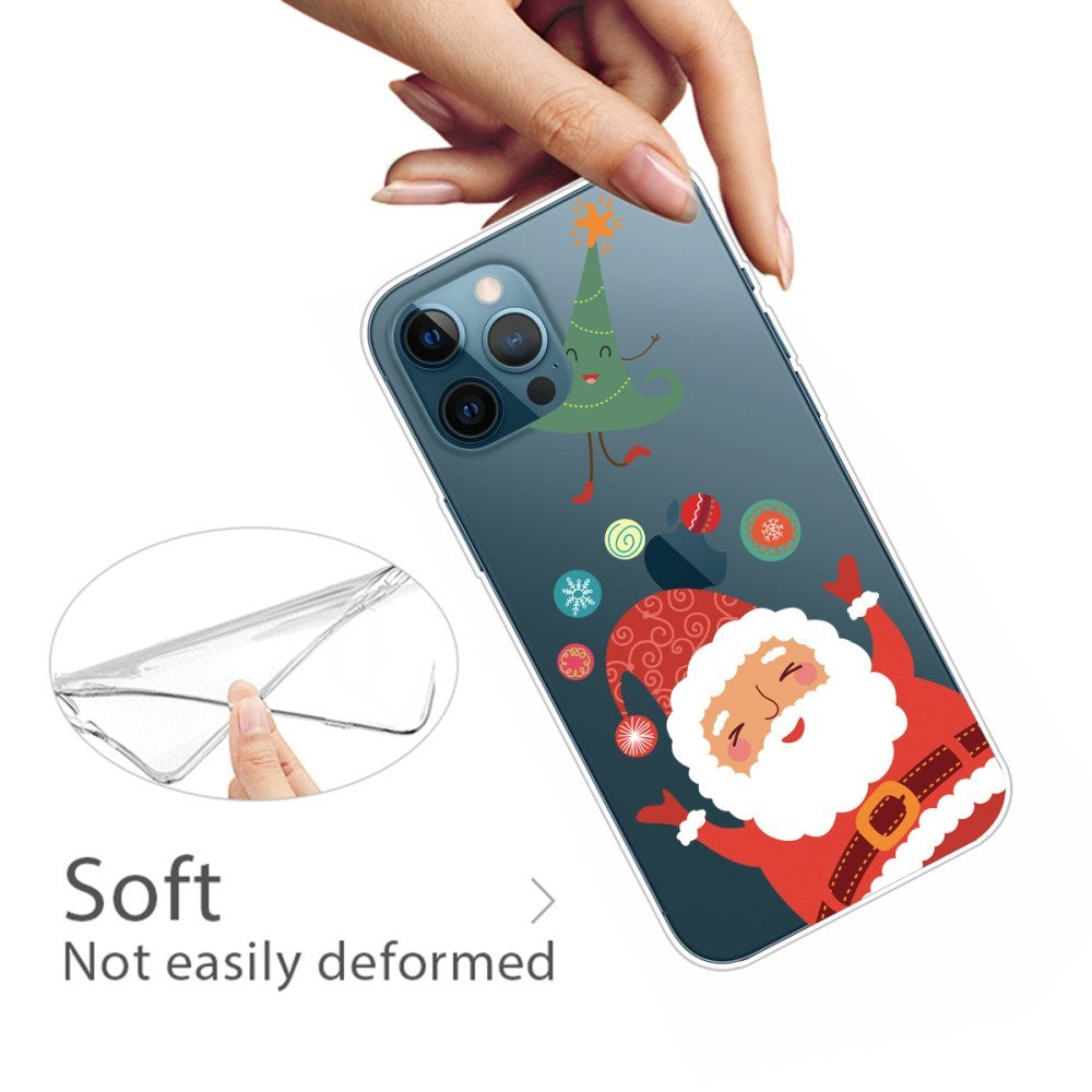 EIDERWOOD iPhone 16 Pro Max Flexible Plastic Christmas Case - Santa Claus