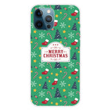 EIDERWOOD iPhone 16 Pro Max Flexible Plastic Christmas Case - Green Christmas Decoration