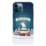 EIDERWOOD iPhone 16 Pro Max Flexible Plastic Christmas Case -  Santa Claus in the Christmas Tree