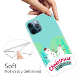 EIDERWOOD iPhone 16 Pro Max Flexible Plastic Christmas Case - Snowmen