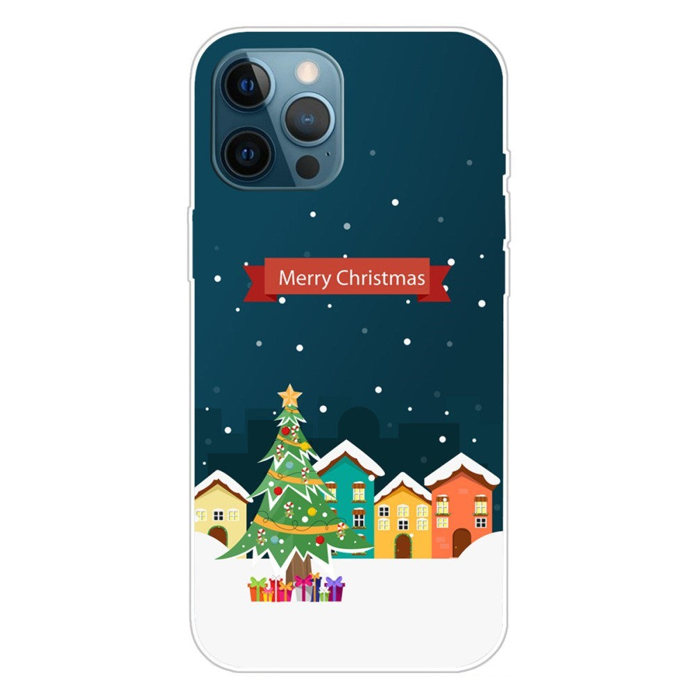 EIDERWOOD iPhone 16 Pro Flexible Plastic Christmas Case - Christmas Town