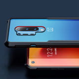 OnePlus 8 Pro Hybrid Plastic Case - Transparent / Black