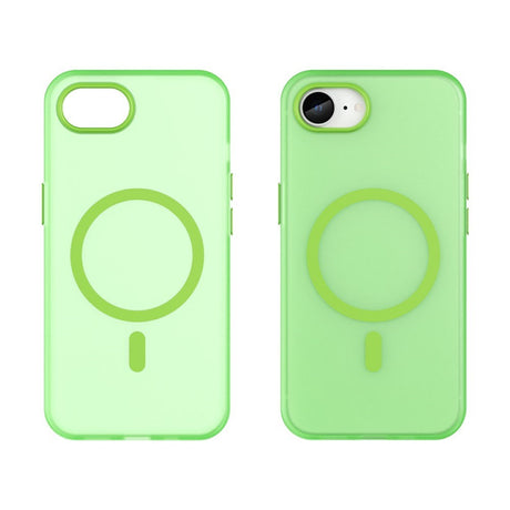 EIDERWOOD iPhone 16e MagSafe-Compatible Back Cover in Flexible Plastic - Green