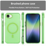 EIDERWOOD iPhone 16e MagSafe-Compatible Back Cover in Flexible Plastic - Green