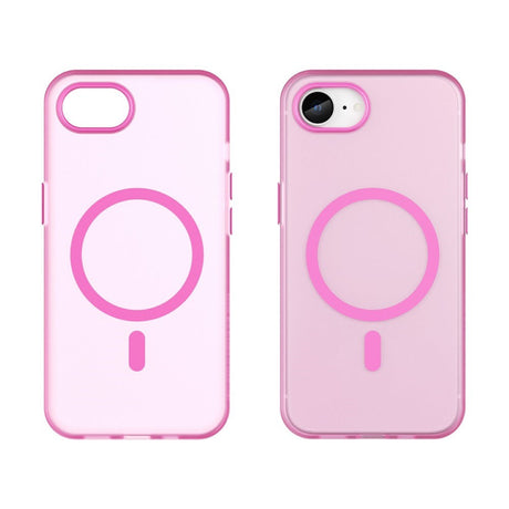 EIDERWOOD iPhone 16e MagSafe-Compatible Back Cover in Flexible Plastic - Pink