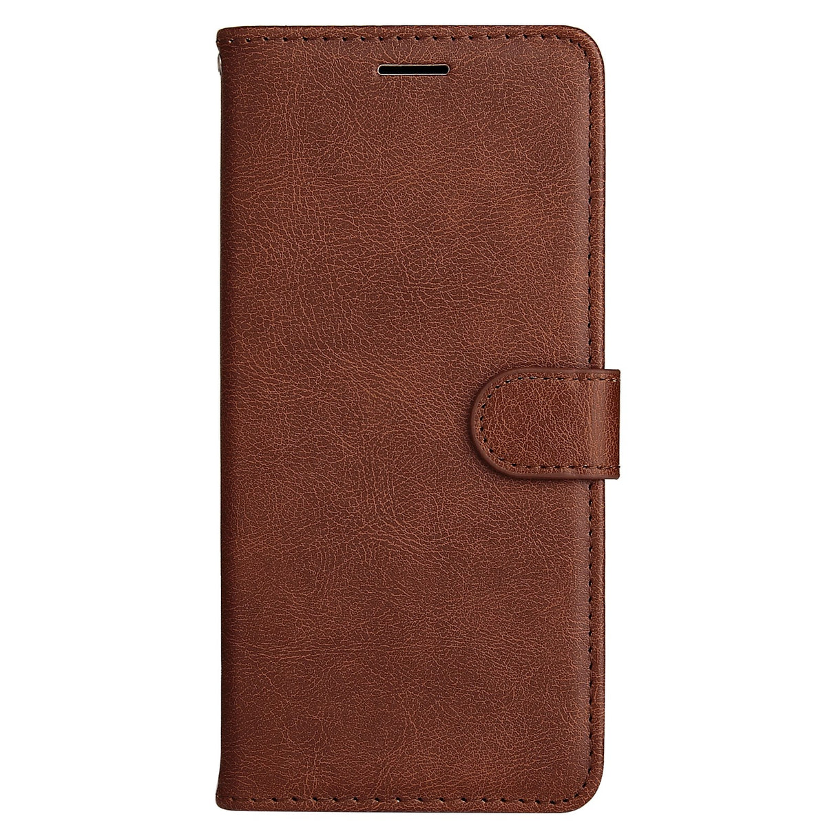 Motorola Edge 50 Wallet Flip Case in Leather with Wallet - Dark Brown