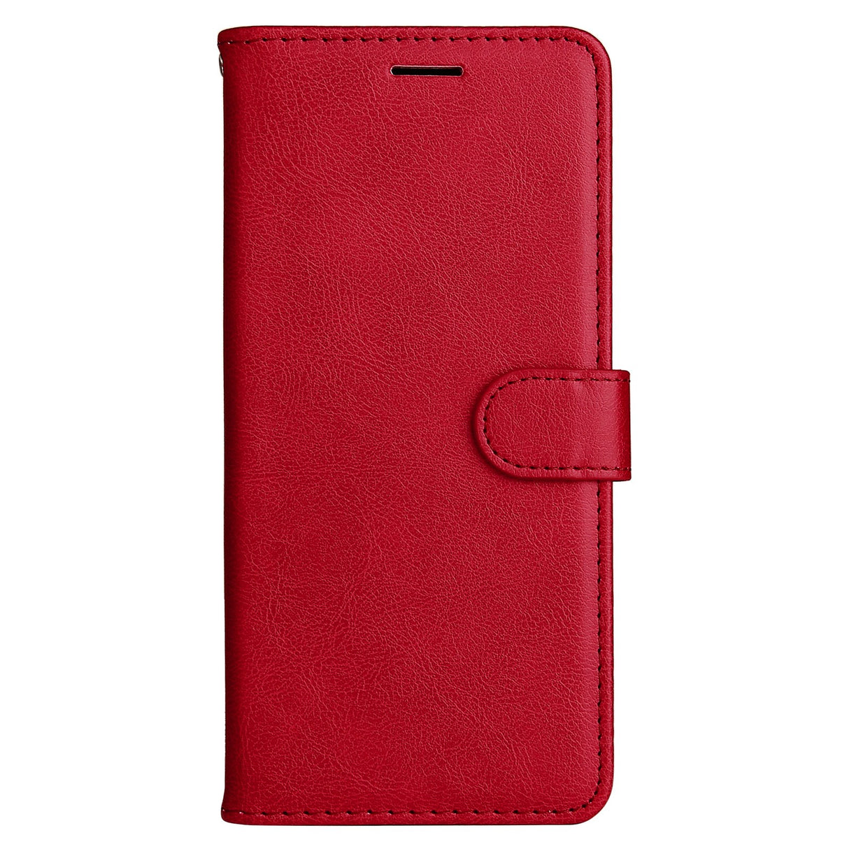 Motorola Edge 50 Wallet Flip Case in Leather with Wallet - Red