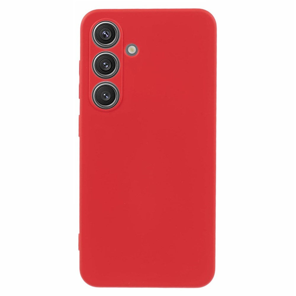 Samsung Galaxy A16 Case – Soft Plastic with Extra Scratch Protection - Red