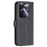 Realme Note 60 / 60x (4G) / C63 (4G) / C61 (4G) Faux Leather Case with Stand Function & Card Holder - Black