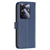Realme Note 60 / 60x (4G) / C63 (4G) / C61 (4G) Faux Leather Case with Stand Function & Card Holder - Blue