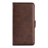 EIDERWOOD Xiaomi Redmi 14C / Poco C75 Faux Leather Flip Case with Cardholder & Stand Function - Brown