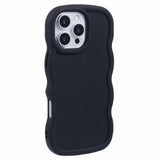 iPhone 16 Pro EIDERWOOD Flexible Plastic Wavy Case - Black
