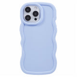 iPhone 16 Pro EIDERWOOD Flexible Plastic Wavy Case - Purple