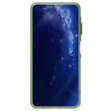 EIDERWOOD Samsung Galaxy A06 Hybrid Plastic Case - MagSafe Compatible - Transparent / Green