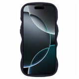 iPhone 16 Pro Max EIDERWOOD Flexible Plastic Wavy Case - Black