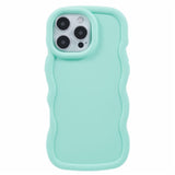 iPhone 16 Pro Max EIDERWOOD Flexible Plastic Wavy Case - Blue