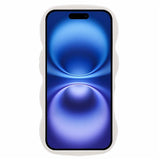 iPhone 16 Plus EIDERWOOD Flexible Plastic Wavy Case - White