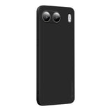 EIDERWOOD - Silky Touch Soft Plastic Cover for OnePlus Nord 4 - Black