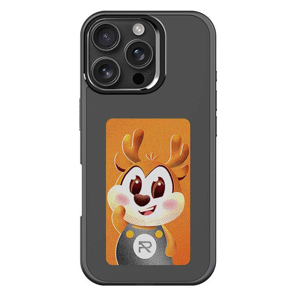 iPhone 16 Pro E-Ink Case  - Switchable Design - Black