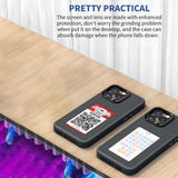 iPhone 16 Pro E-Ink Case  - Switchable Design - Black