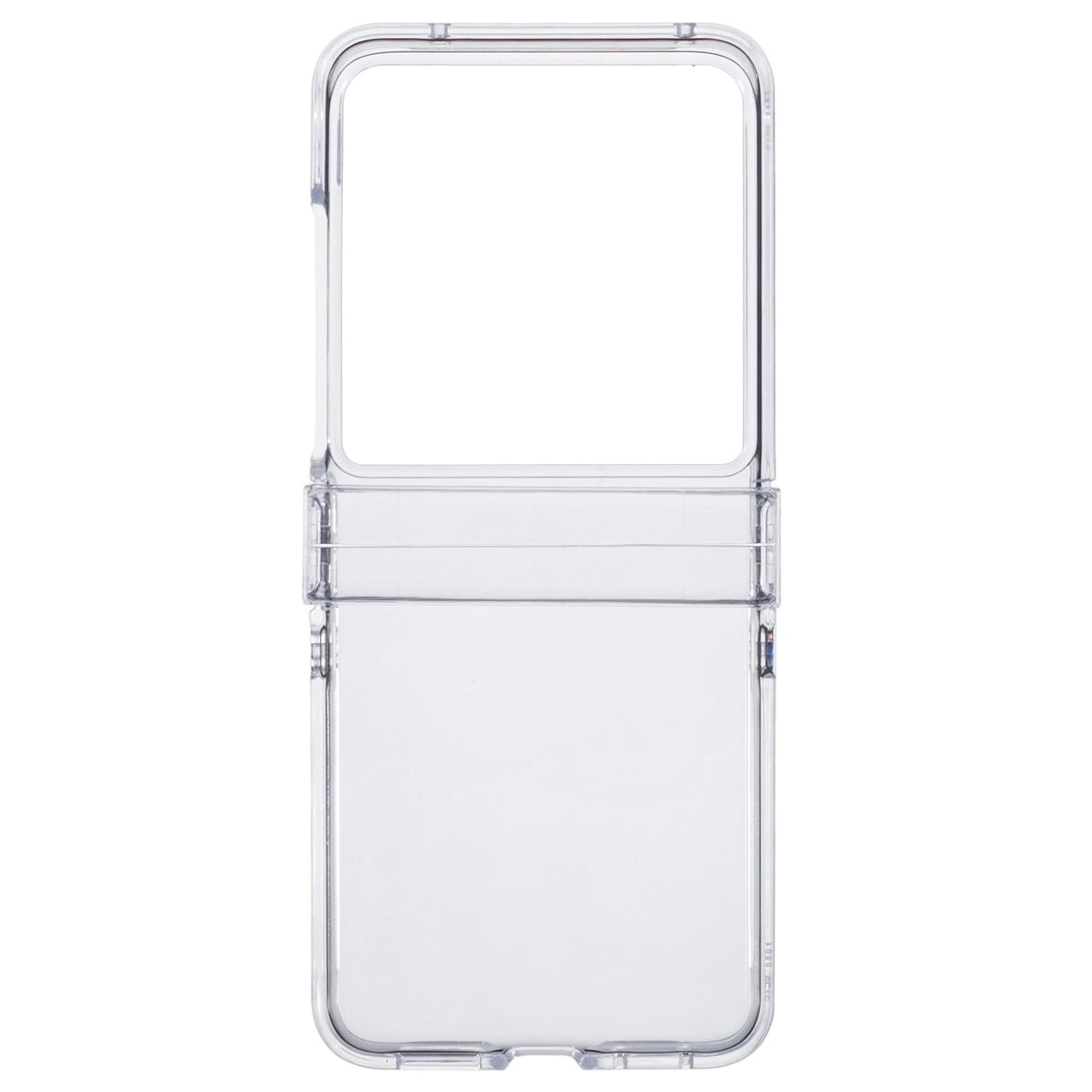 EIDERWOOD Motorola Razr 50 5G Crystal Clear Shockproof Flexible Plastic Case - Transparent