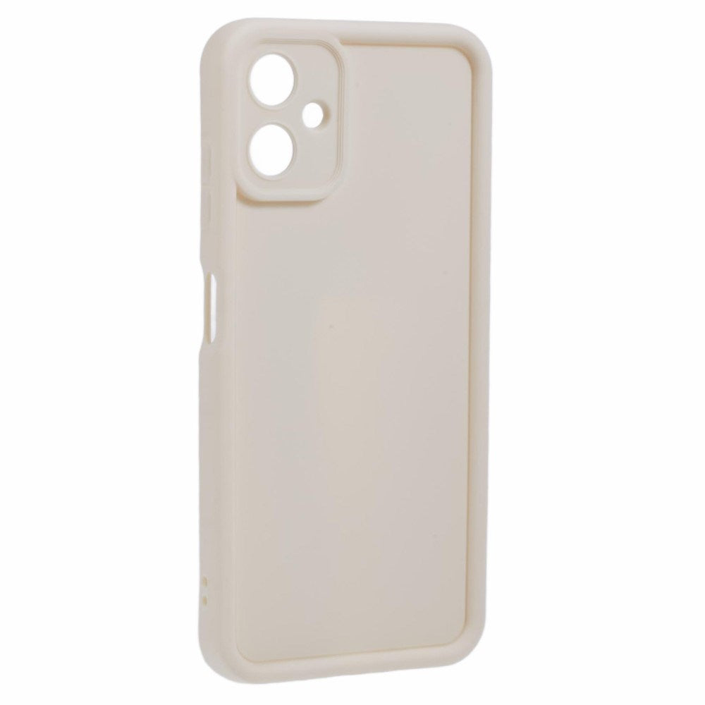 EIDERWOOD Anti-Slip Flexible Plastic Case - Samsung Galaxy A06 - Beige