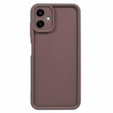 EIDERWOOD Anti-Slip Flexible Plastic Case - Samsung Galaxy A06 - Brown