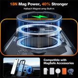 iPhone 15 Pro TORRAS Case with Kickstand - MagSafe Compatible - Black