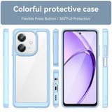 EIDERWOOD Oppo A60 / A40m / A40 Hybrid Plastic Case - Transparent / Blue