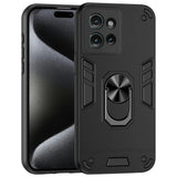 EIDERWOOD Motorola Edge 50 Tough Case w. Kickstand - Black