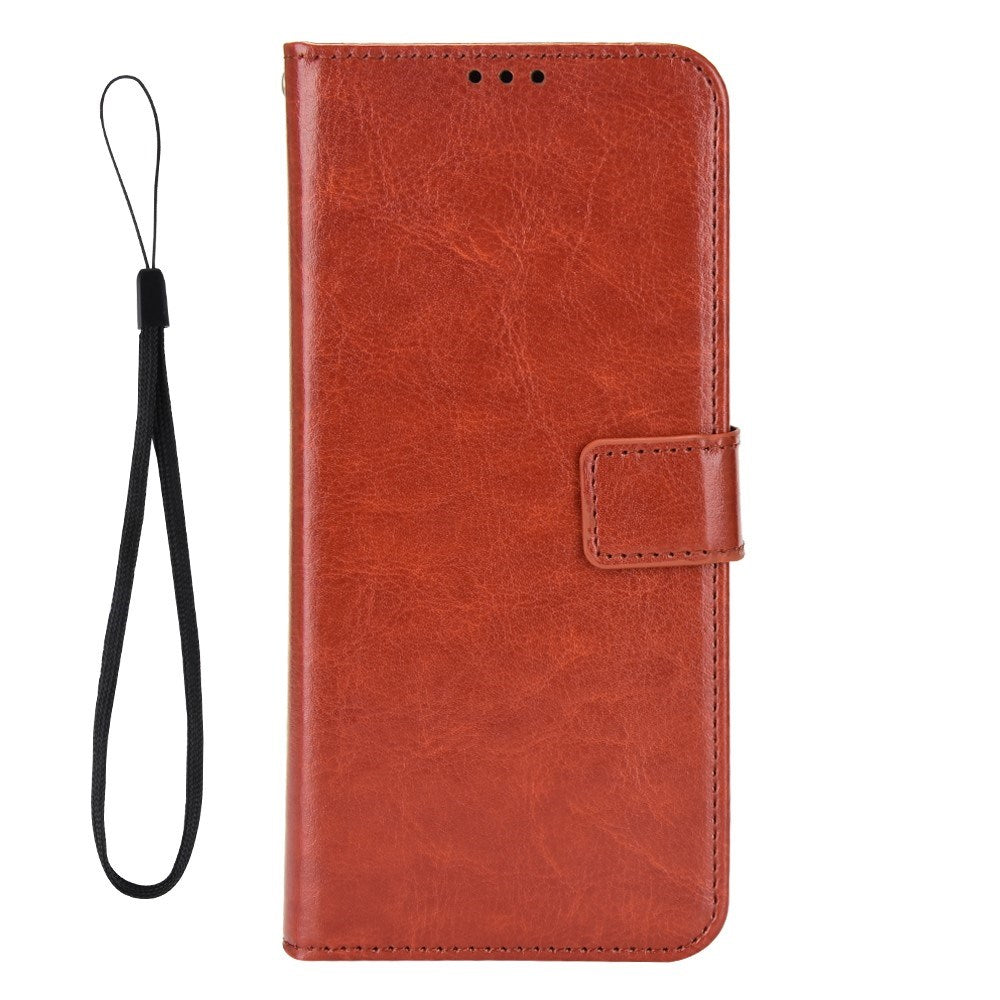 EIDERWOOD TCL 50 Pro Nxtpaper (5G) Leather Flip Case with Stand & Wallet - Brown