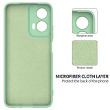 EIDERWOOD Motorola Moto G35 5G Silikone Case w. Strap - Green