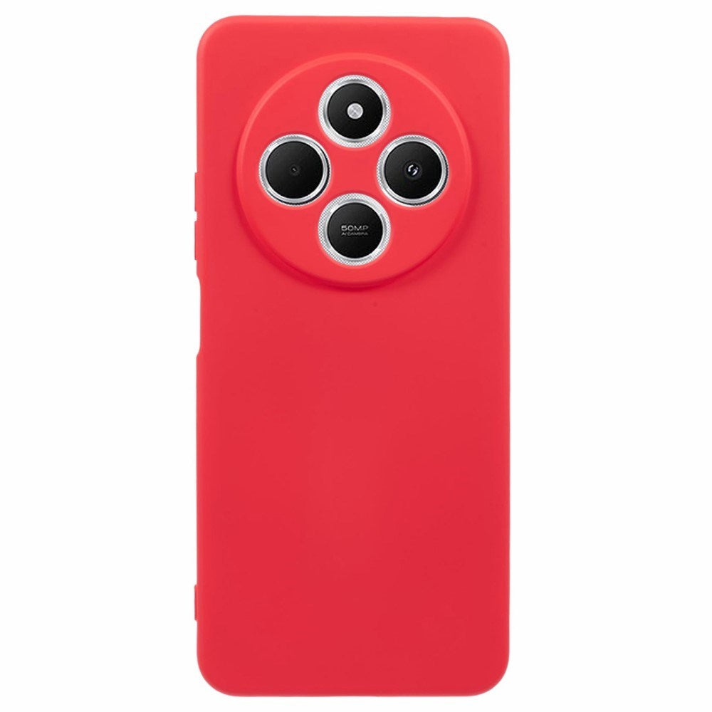 EIDERWOOD Xiaomi Redmi 14C / Poco C75 Lined Flexible Plastic Case - Red