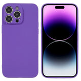 iPhone 14 Pro Flexible TPU Plastic Back Case - Purple